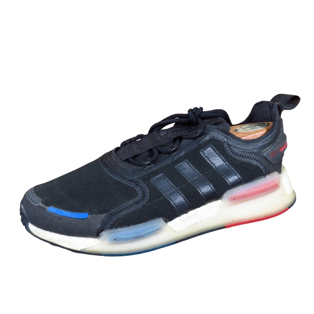 Adidas NMD_V3 Mens Running Shoes Size 9 Athletic Lifestyle Black Red Blue